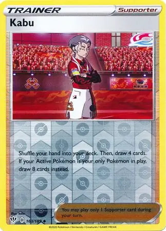 Darkness Ablaze Kabu #163/189 reverse holo
