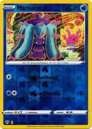 Darkness Ablaze Mareanie #51/189 reverse holo