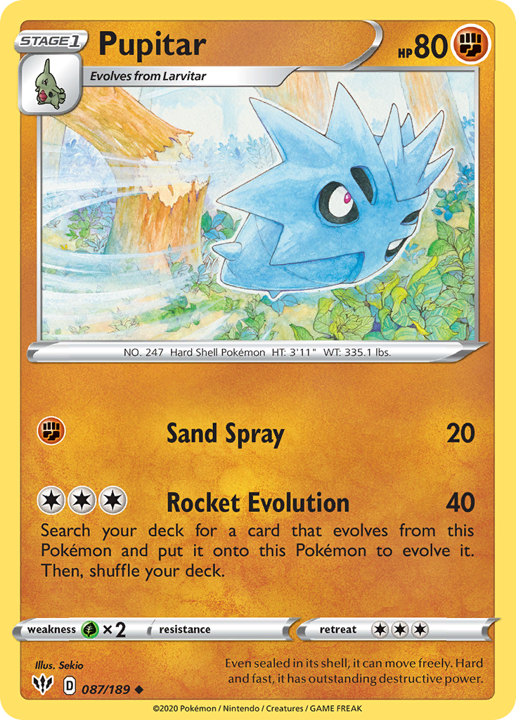Darkness Ablaze Pupitar #87/189