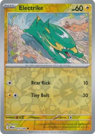 Destined Rivals Electrike #75/182 reverse holo