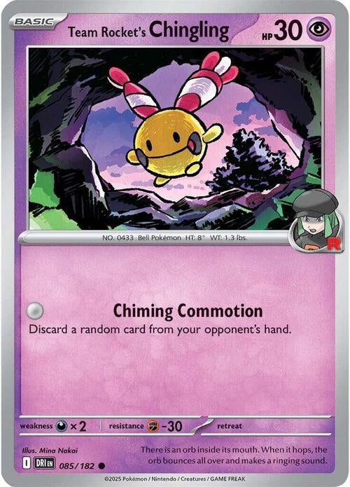 Destined Rivals Team Rocket's Chingling #85/182