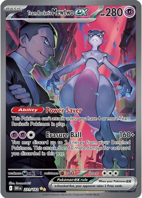 Destined Rivals Team Rocket's Mewtwo #231/182