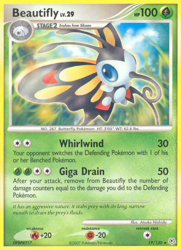 Diamond & Pearl Beautifly #19/130