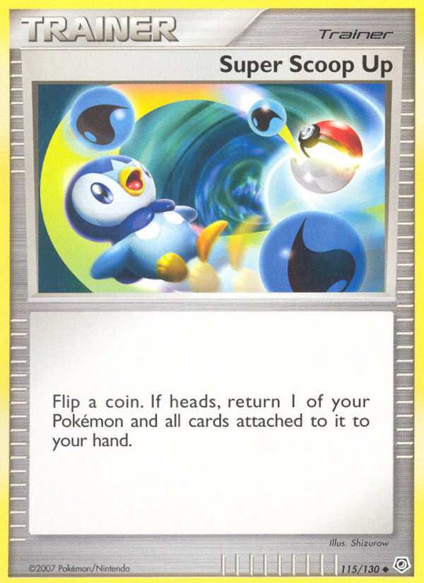 Diamond & Pearl Super Scoop Up #115/130