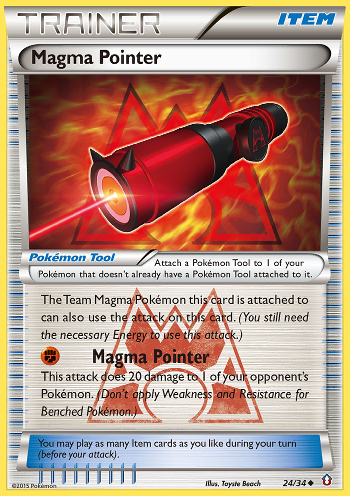 Double Crisis Magma Pointer #24/34