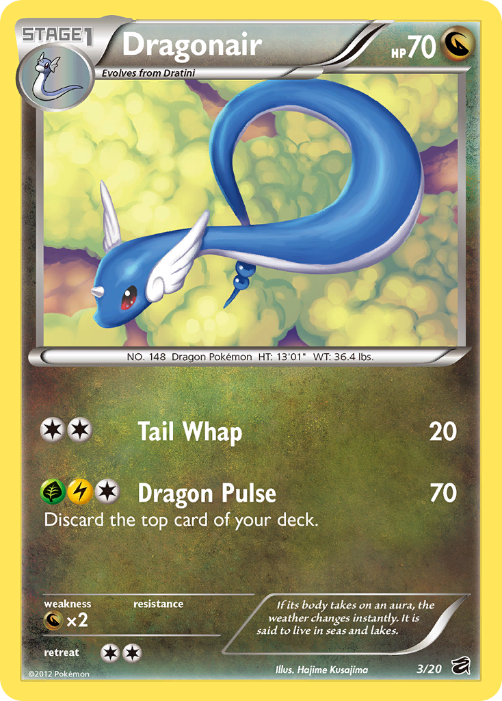 Dragon Vault Holo Dragonair #3