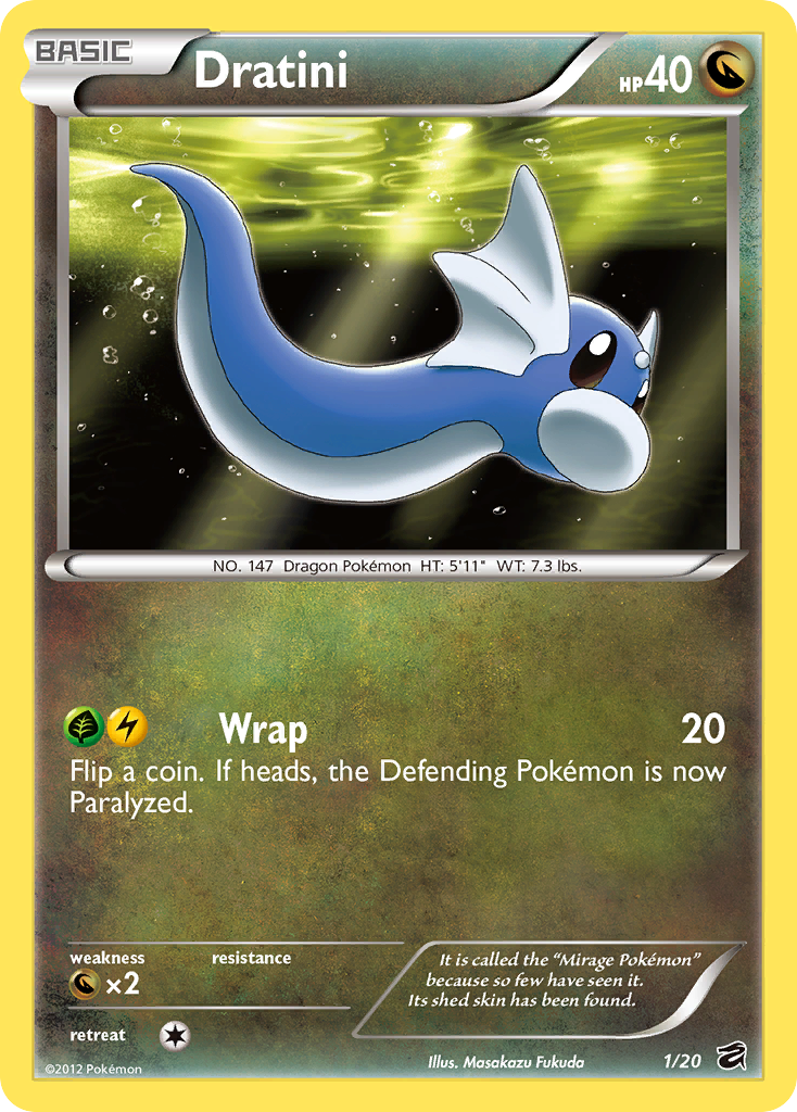 Dragon Vault Holo Dratini #1