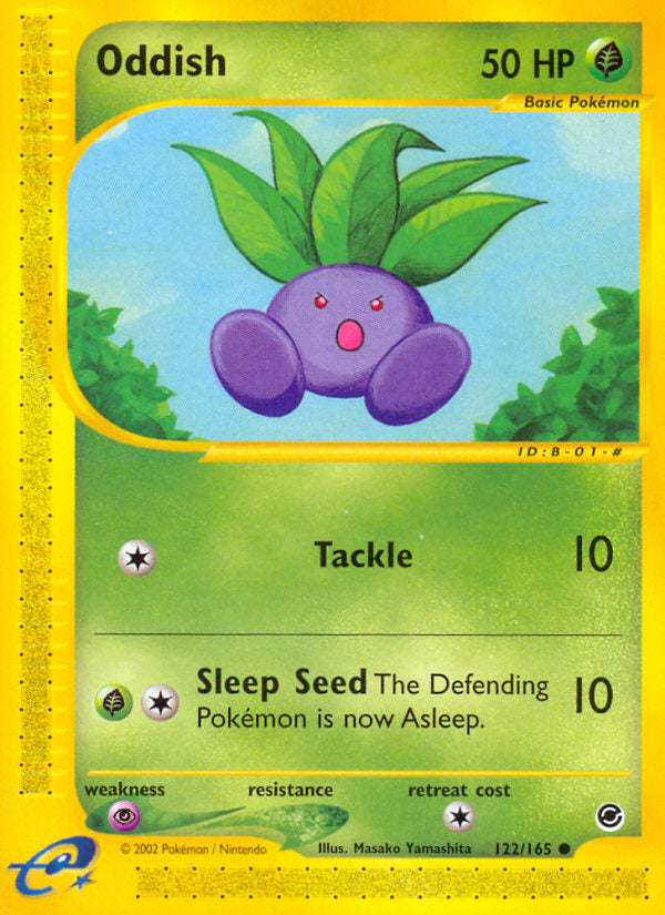 E-Series Expedition Oddish #122/165