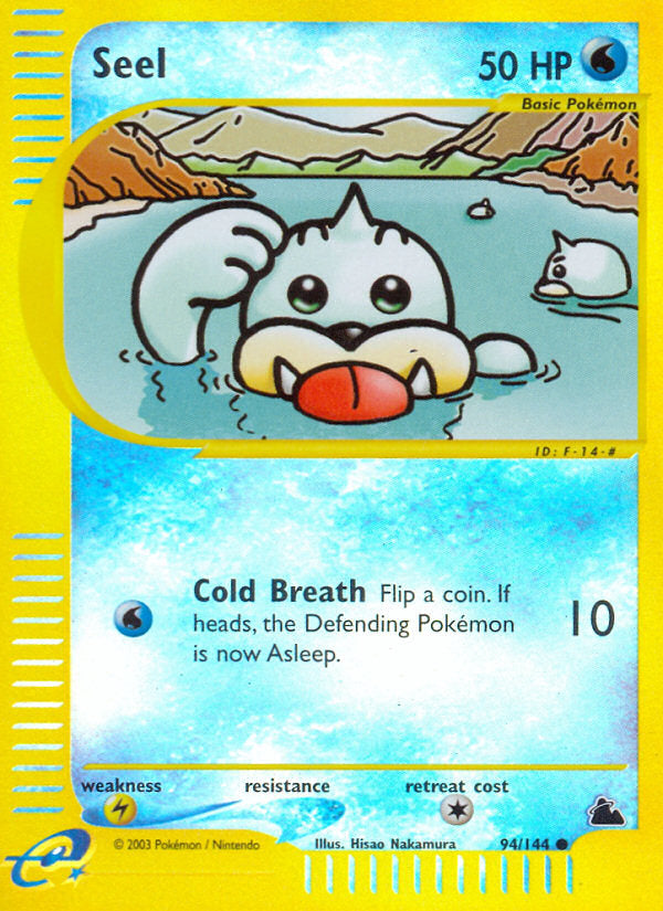 E-Series Skyridge Seel #94/144 reverse holo