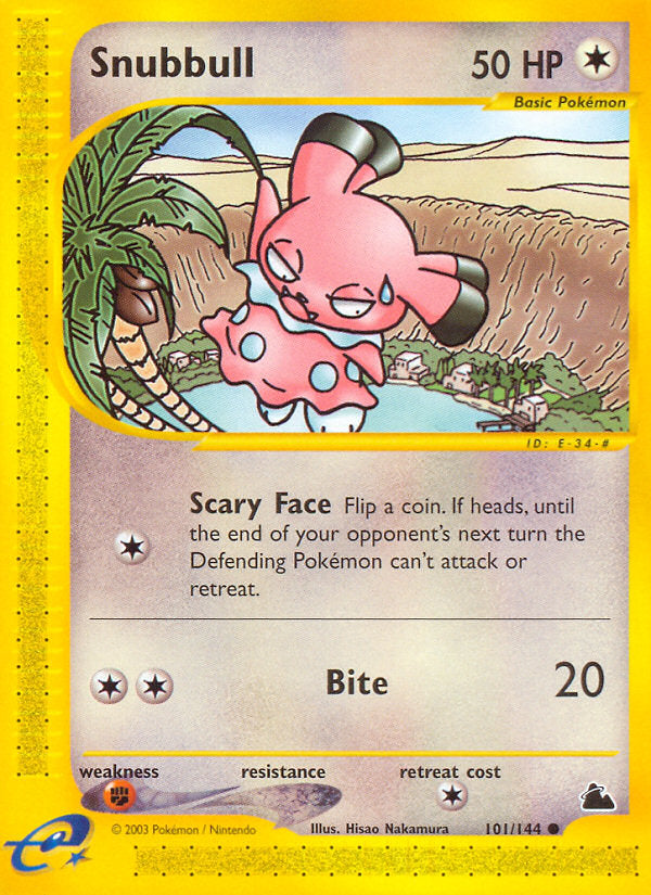 E-Series Skyridge Snubbull #101/144