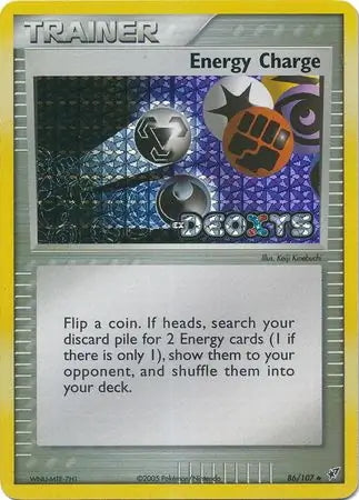 EX Deoxys Energy Charge #86/107 reverse holo