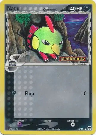 EX Dragon Frontiers Nidoran F #55/101 reverse holo