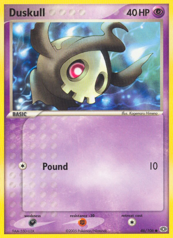 EX Emerald Duskull #46/106