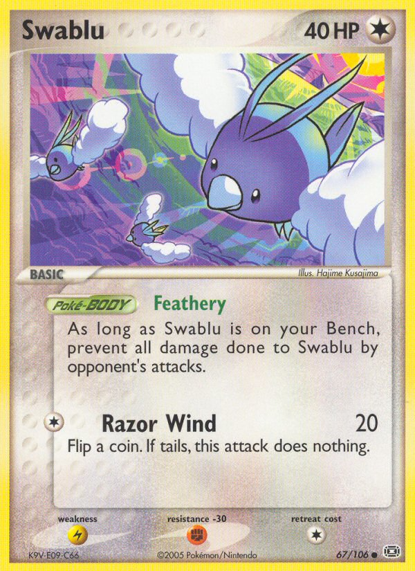 EX Emerald Swablu #67/106