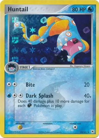 EX Hidden Legends Huntail #19/101 reverse holo