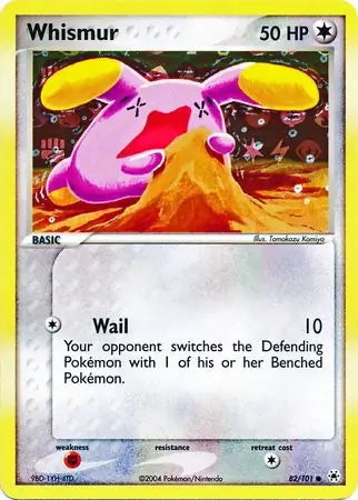 EX Hidden Legends Whismur #82/101 reverse holo