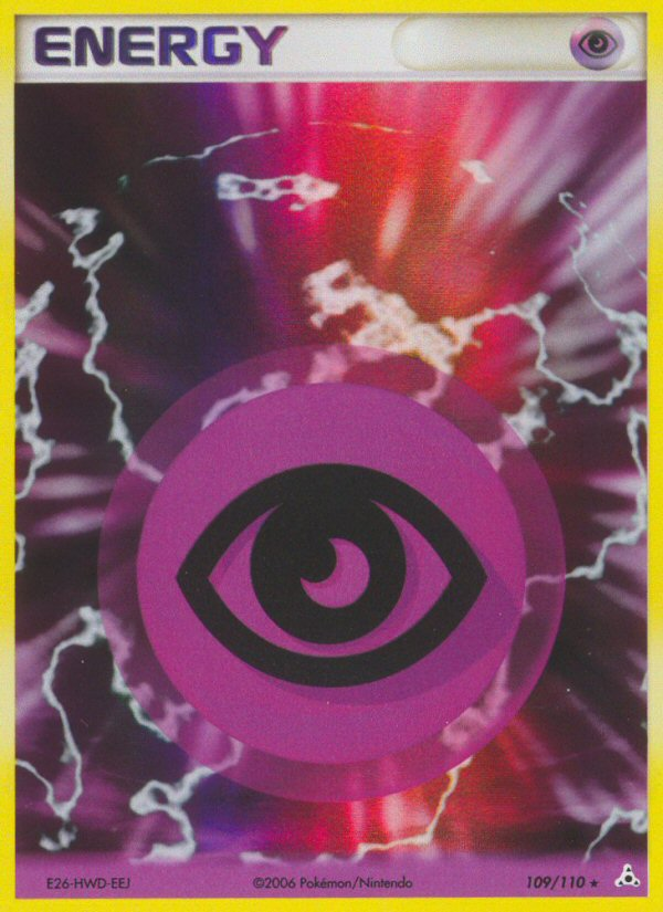 EX Holon Phantoms Holo Psychic Energy #109/110