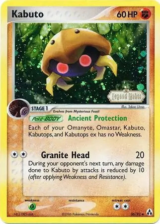 EX Legend Maker Kabuto #36/92 reverse holo