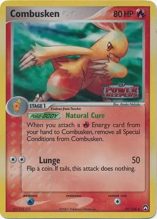EX Power Keepers Combusken #29/108 reverse holo