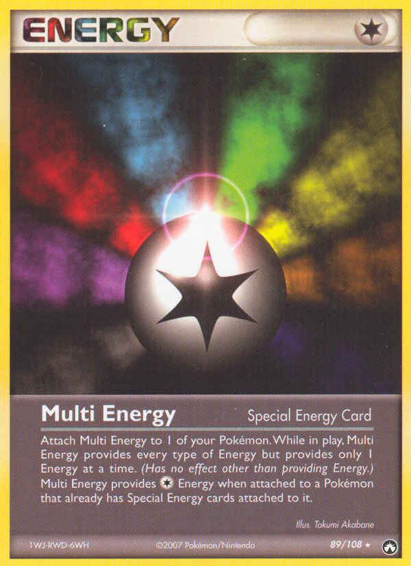 EX Power Keepers Multi Energy #89/108
