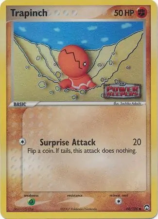 EX Power Keepers Trapinch #68/108 reverse holo