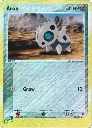 EX Ruby&Sapphire Aron #50/109 reverse holo