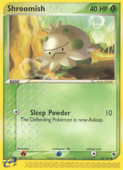 EX Ruby&Sapphire Shroomish #69/109