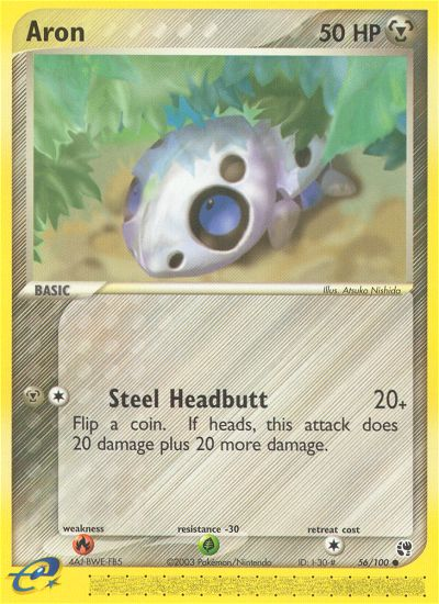 EX Sandstorm Aron #56/100