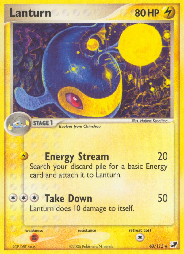 EX Unseen Forces Lanturn #40/115