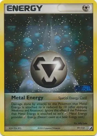 EX Unseen Forces Metal Energy #97/115 reverse holo