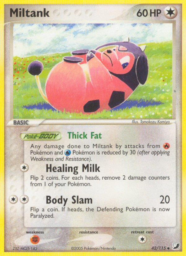 EX Unseen Forces Miltank #42/115