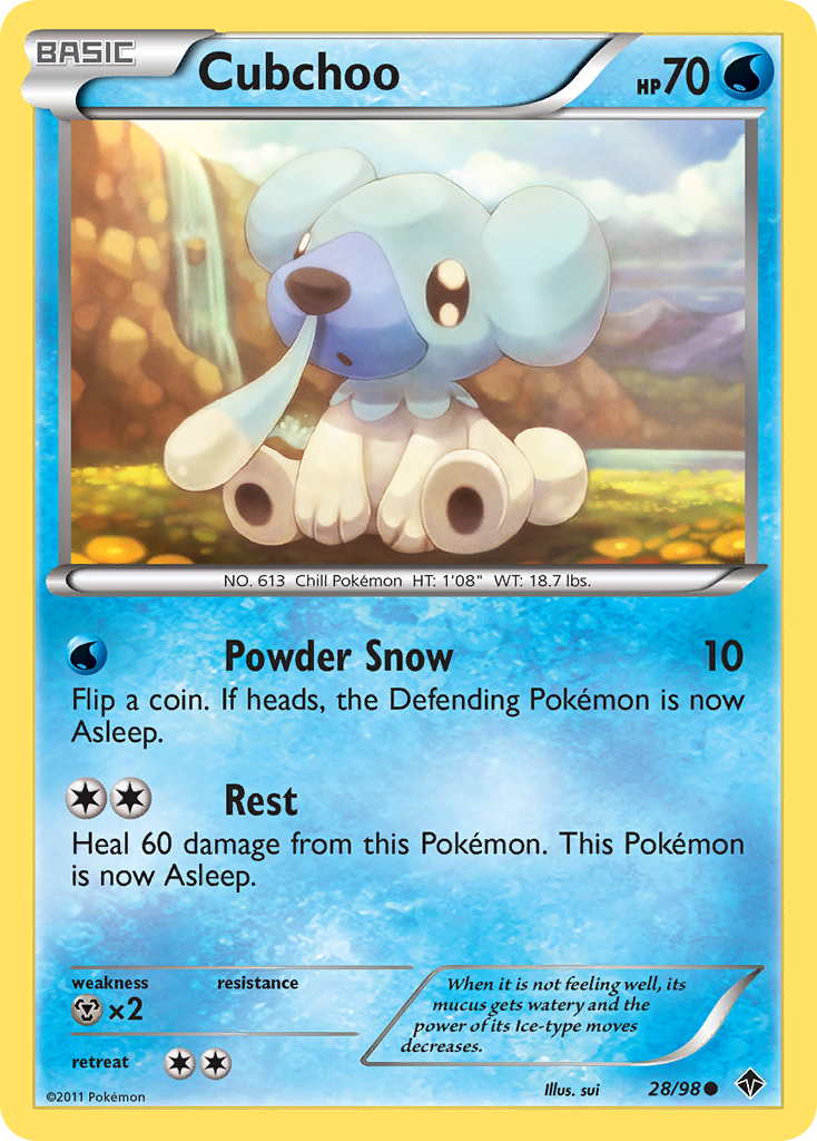 Emerging Powers Cubchoo #28/98