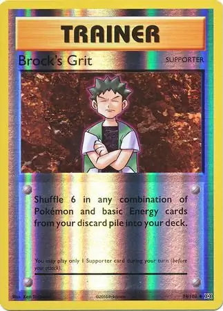 Evolutions Brock's Grit #74/108 reverse holo
