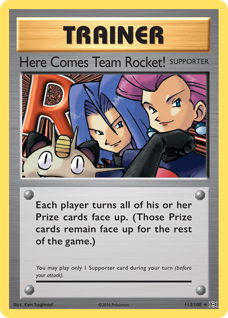 Evolutions Here Comes Team Rocket! #113/108