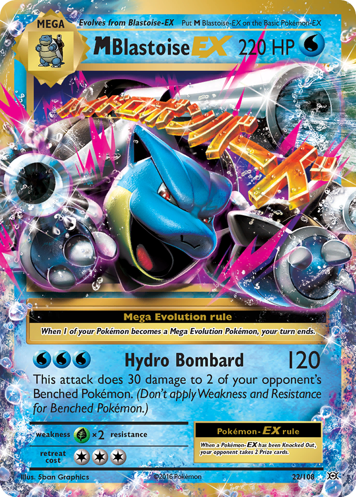 Evolutions M Blastoise EX #22/108