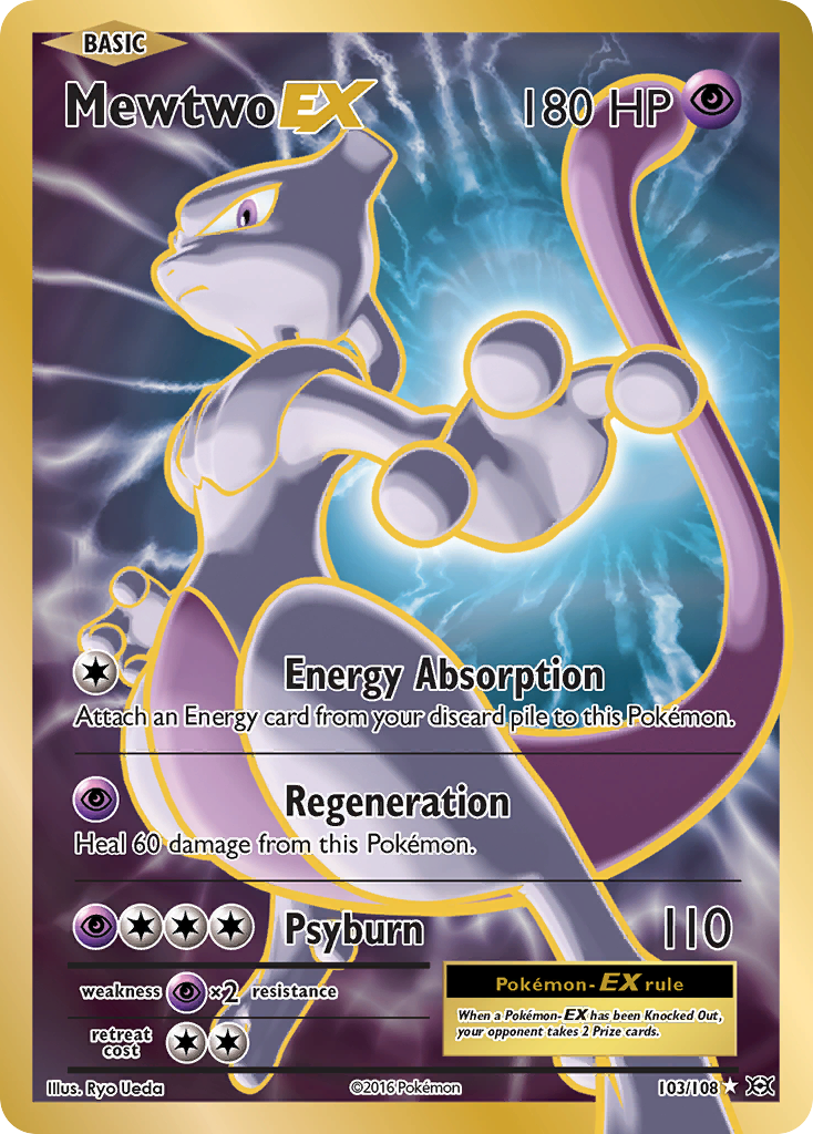 Evolutions Mewtwo EX #103/108