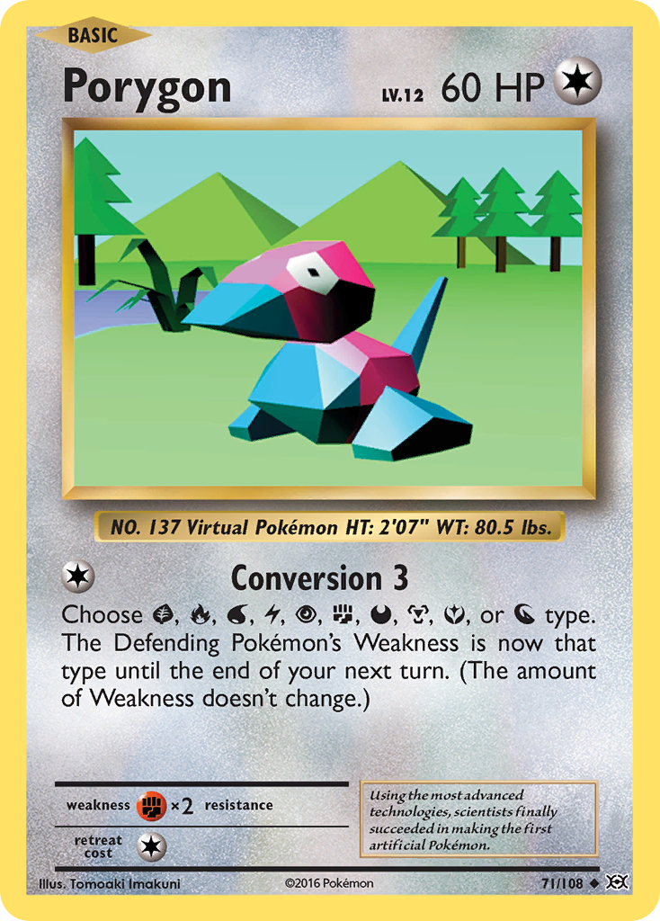 Evolutions Porygon #71/108