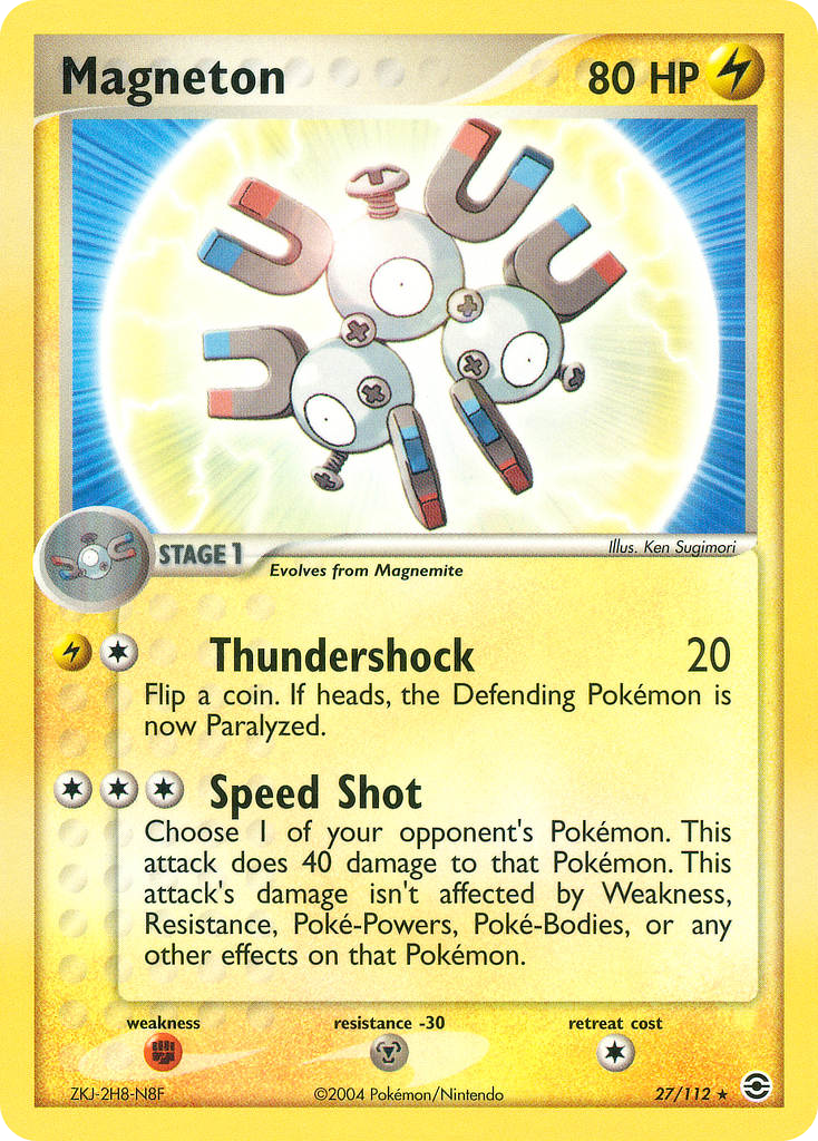 FireRed & LeafGreen Magneton #27/112