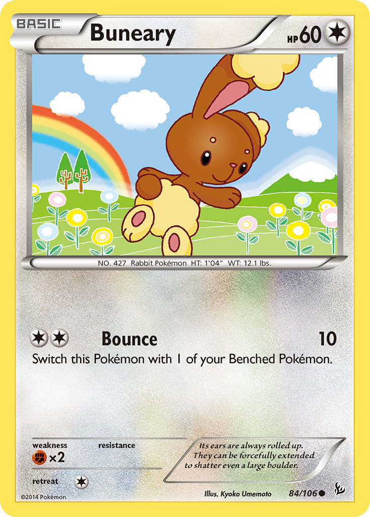 Flashfire Buneary #84/106