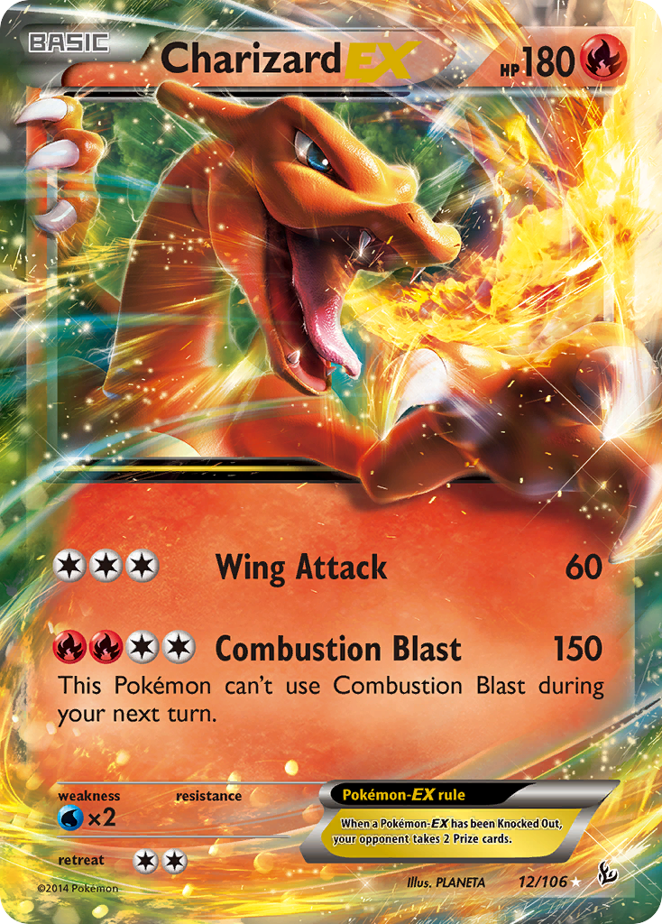 Flashfire Charizard EX #12/106