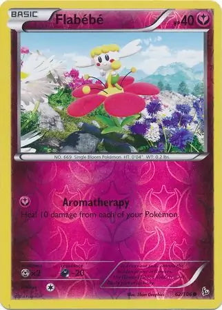 Flashfire Flabébé #62/106 reverse holo