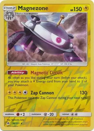 Forbidden Light Magnezone #36/131 reverse holo