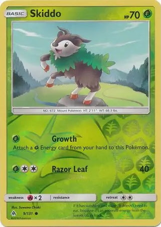 Forbidden Light Skiddo #9/131 reverse holo