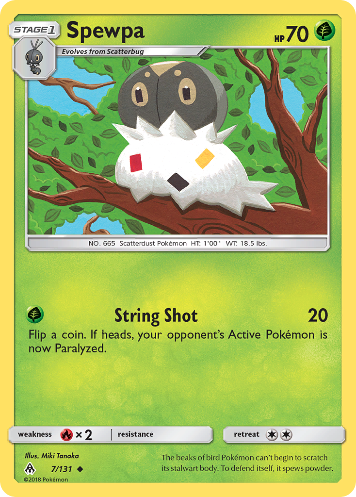 Forbidden Light Spewpa #7/131