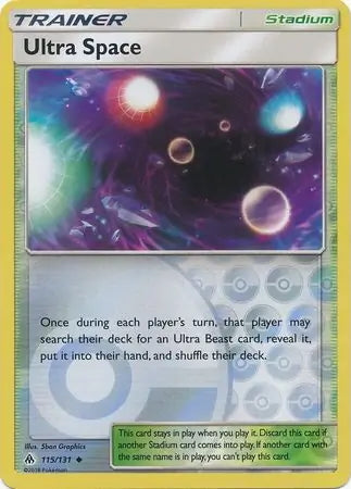 Forbidden Light Ultra Space #115/131 reverse holo