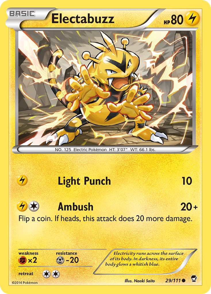 Furious Fists Electabuzz #29/111