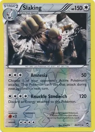 Furious Fists Slaking #83/111 reverse holo