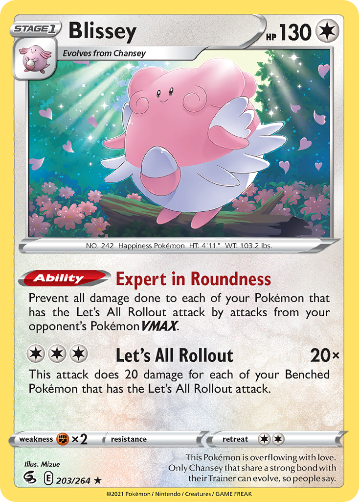 Fusion Strike Blissey #203/264