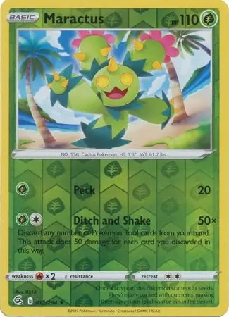 Fusion Strike Maractus #12/264 reverse holo