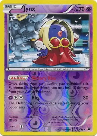 Generations Jynx #36/83 reverse holo